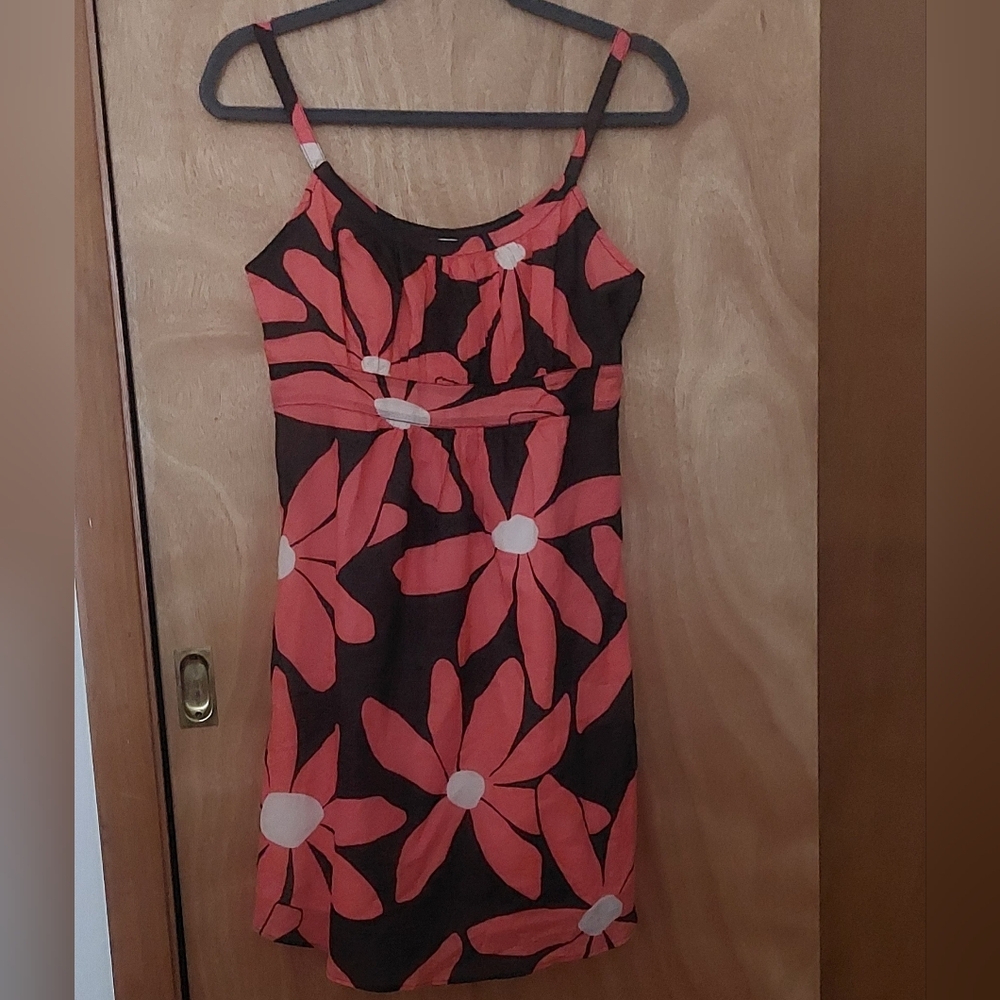 Boden Floral Mini-Dress